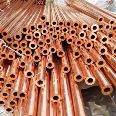 कस्टम आकार 99.9% शुद्ध तांबे की पाइप उद्योग के लिए ASTM C10100 C10200 C11000
